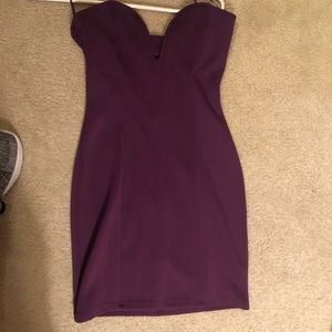 Plum dress