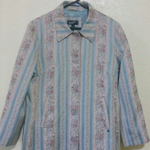 Black Rivet Fabric Jacket