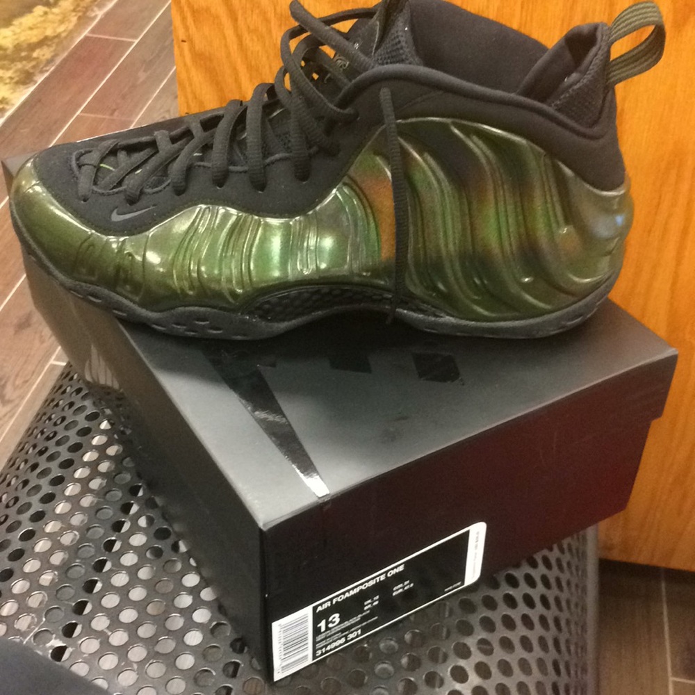 *SOLD* Legion green foamposite