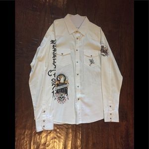 Men’s Ed Hardy dress shirt