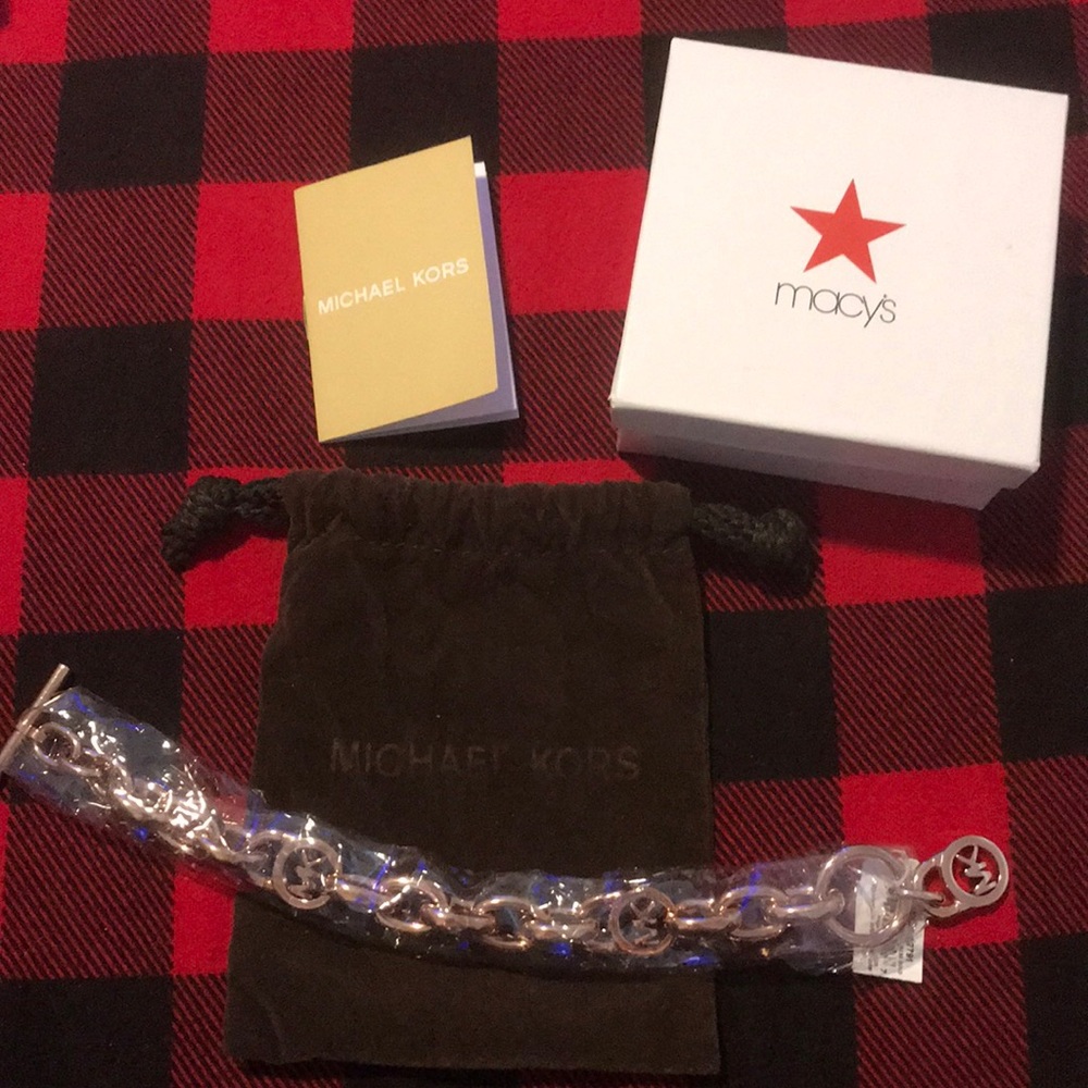 Michael Kors rose gold bracelet