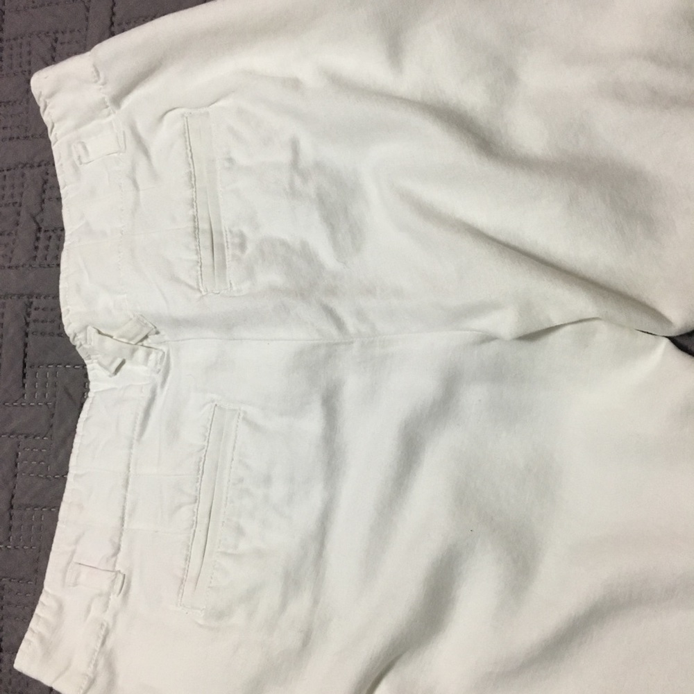 White J Crew Pants