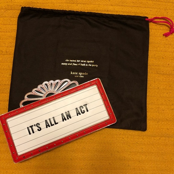 kate spade it's all an act