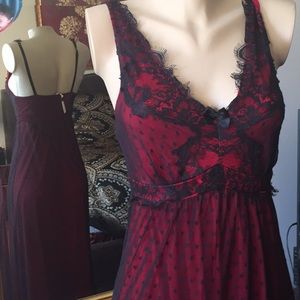 Soma Long Lace XSmall Nightgown $135