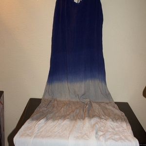 Blue Ombre Maxi Dress