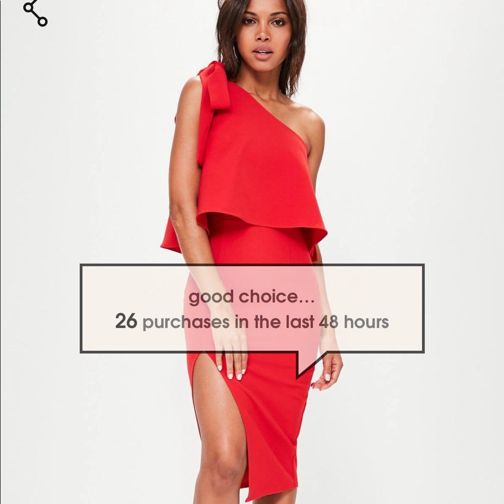 Sexy red dress