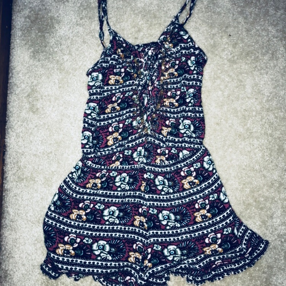 American Eagle bohemian romper