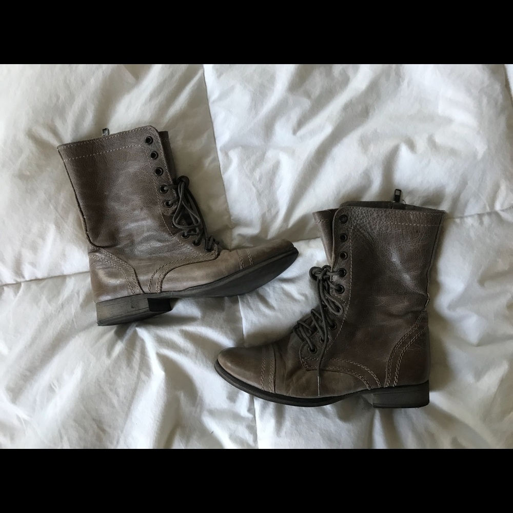 Steve Madden Troopa Combat Boots
