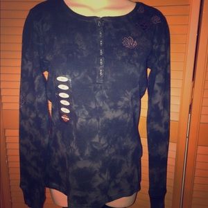 * SALE * Harley Davidson Henley - New