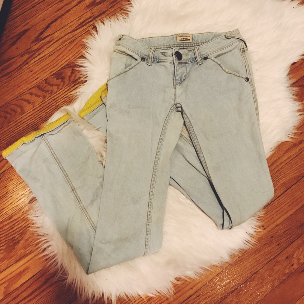Free people bell bottom jeans
