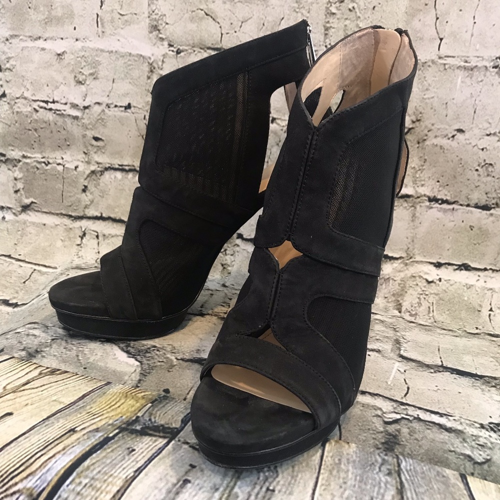 Calvin Klein Size 8.5 Black Desiree Heels