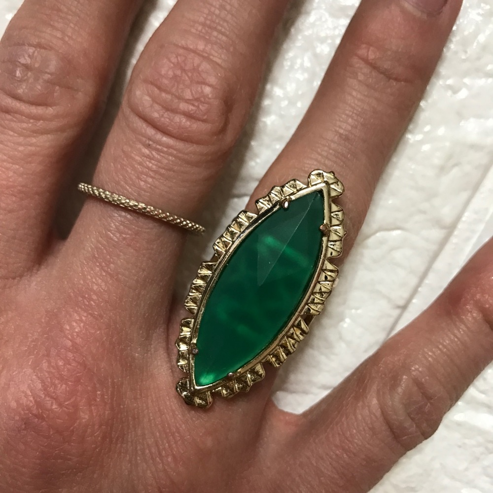 Kendra Scott Vintage Ring in Emerald
