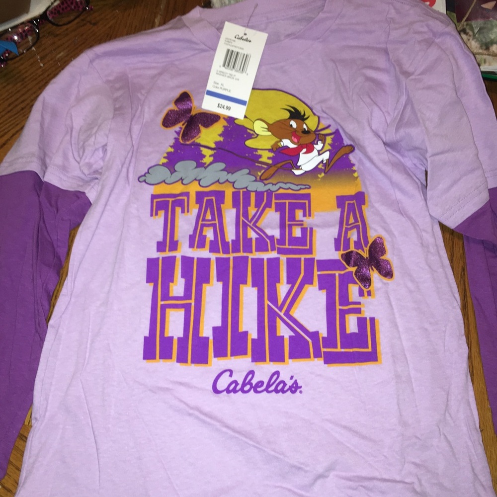Long sleeve Cabela’s girls xl shirt