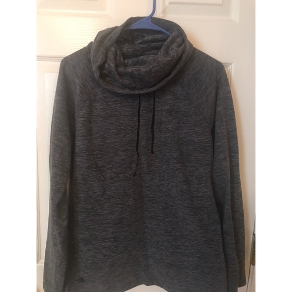 Ideology Tops - Scoop neck fleece long sleeve