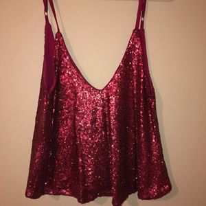Tobi - Sequin Tank Top