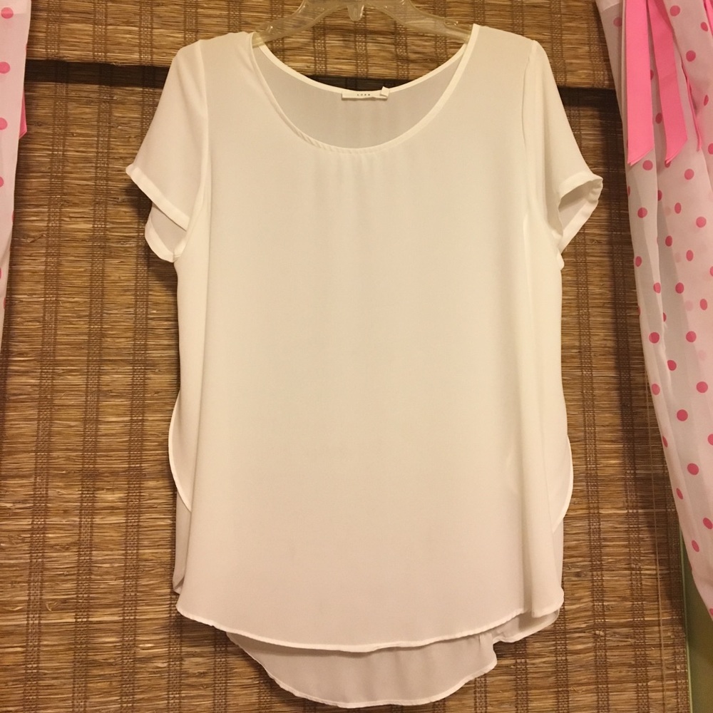 Lush white blouse. Worn twice.
