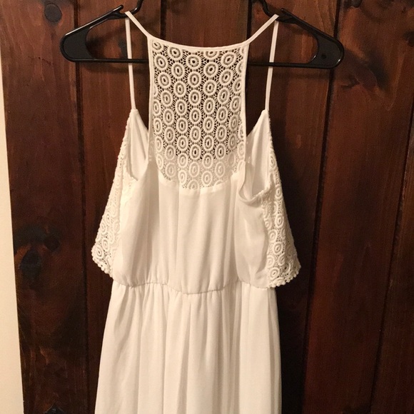 Bisou Bisou White Summer dress Sz 2 - Picture 3 of 5