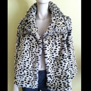 Faux Fur Cheetah Jacket