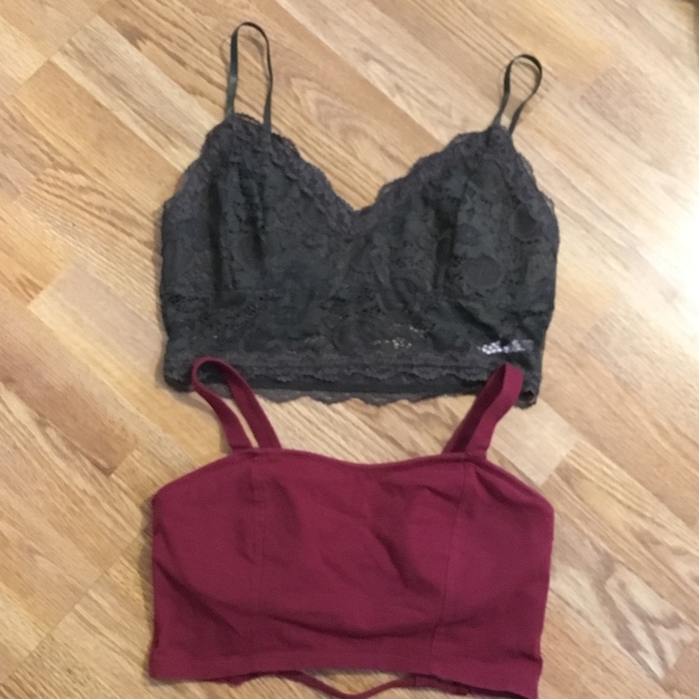 Charlotte Russe bralette bundle - large