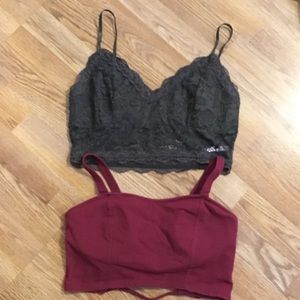 Charlotte Russe bralette bundle - large