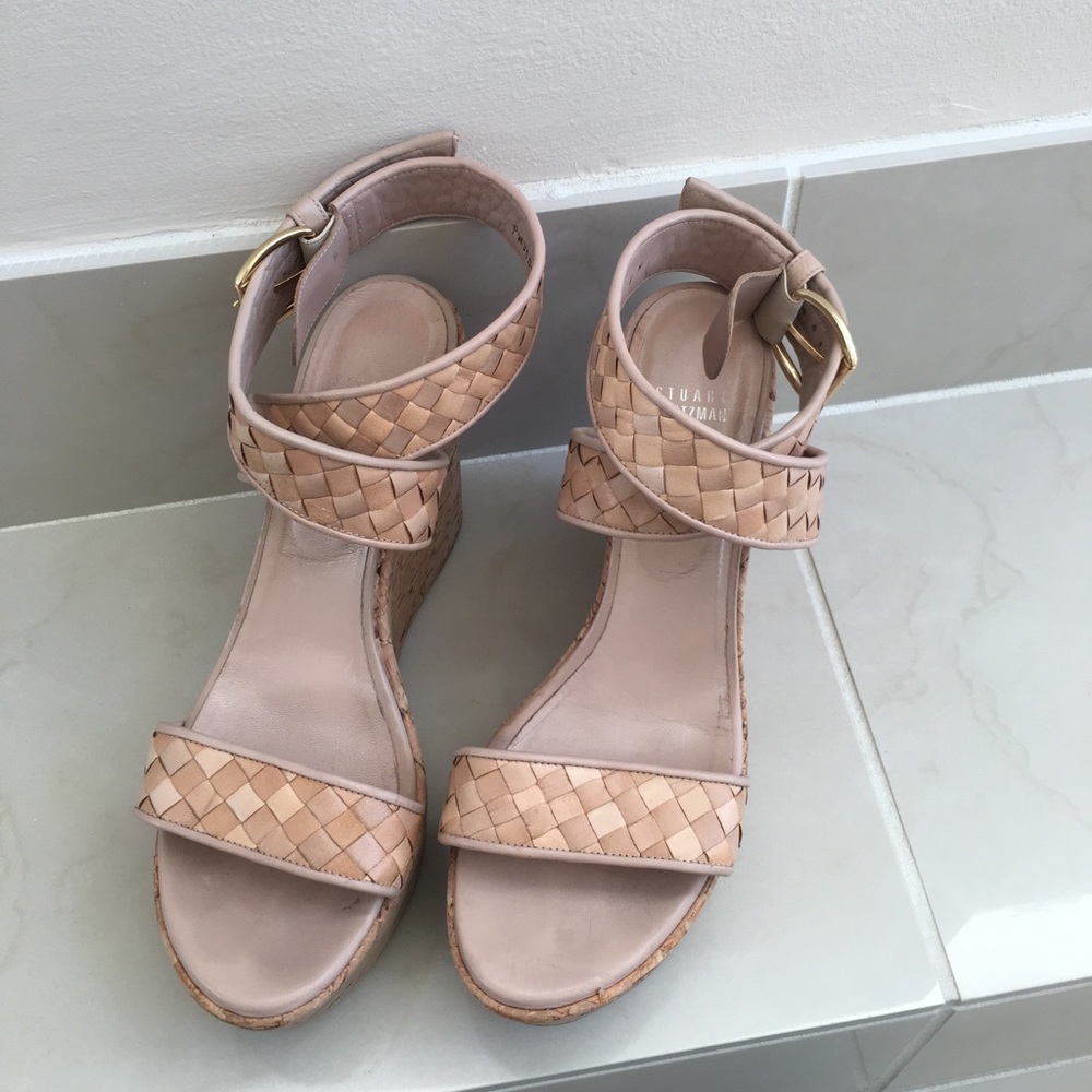 Stuart Weitzman Xray Wedge Sandal