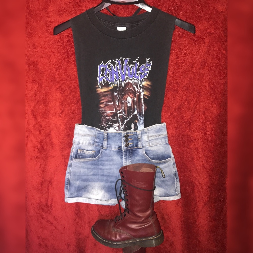 Vintage Finnish death metal band t-shirt