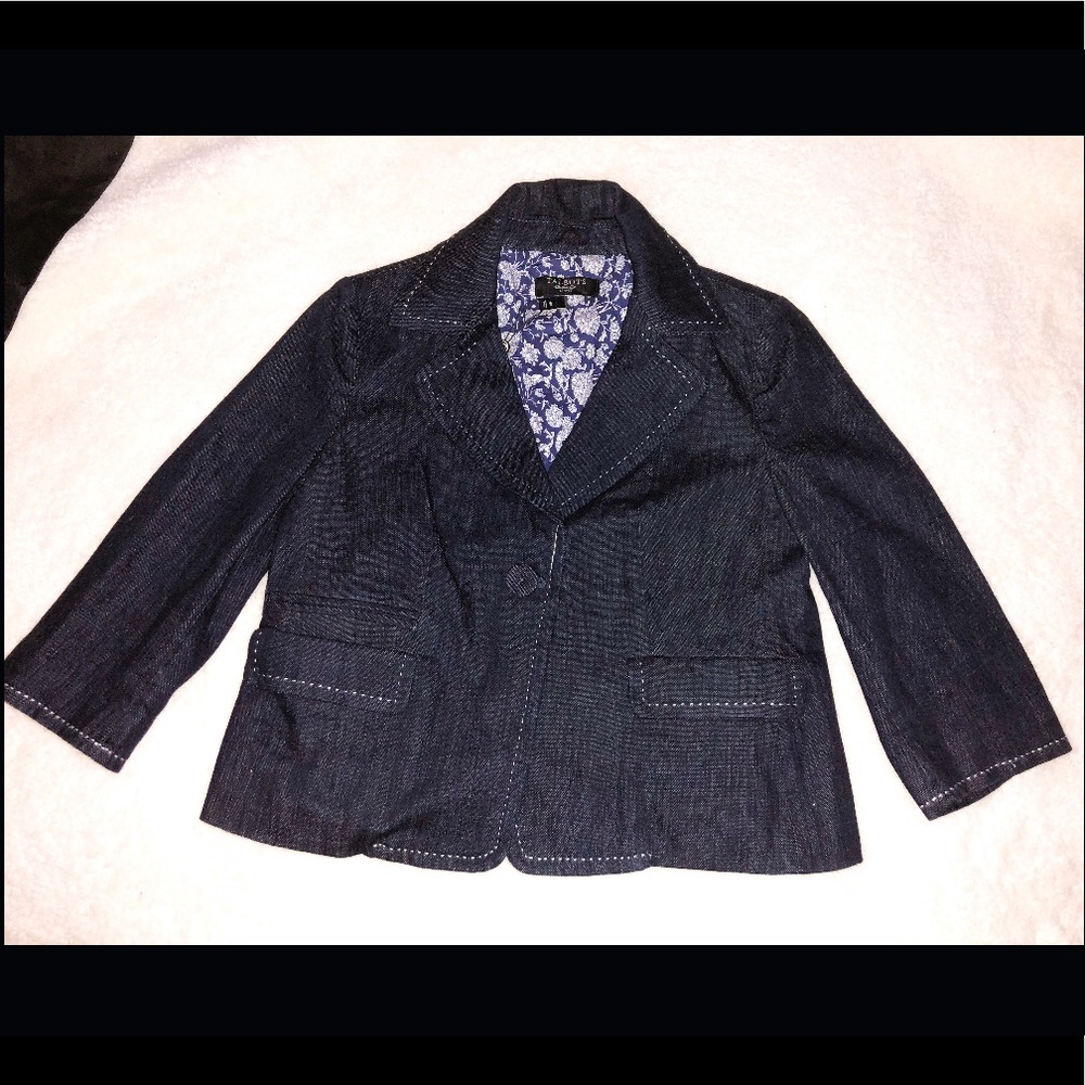 💥SALE💥Talbots denim blazer