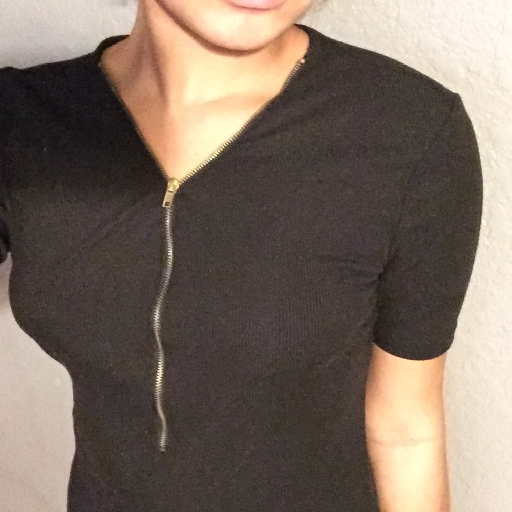 Zip Up Dress