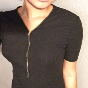 Zip Up Dress
