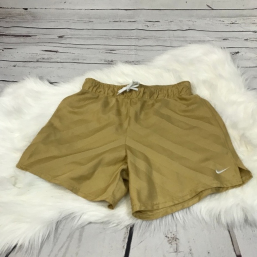 Gold Nike Shorts