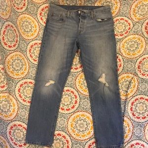 Woman 501 tapered jeans