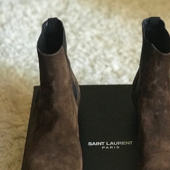Men’s Saint Laurent “Devon” Chelsea boots SZ 10/44 - Picture 1 of 7