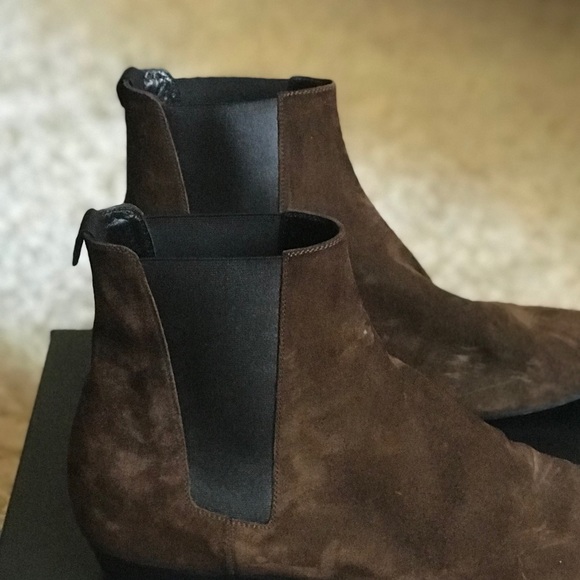 Men’s Saint Laurent “Devon” Chelsea boots SZ 10/44 - Picture 2 of 7