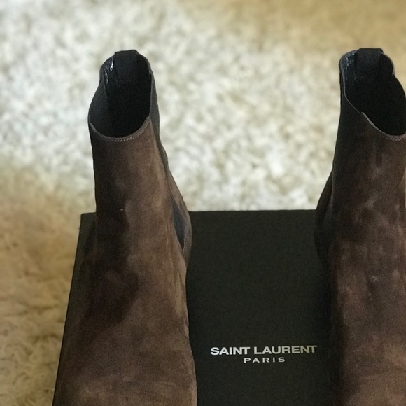 Men’s Saint Laurent “Devon” Chelsea boots SZ 10/44 - Picture 3 of 7