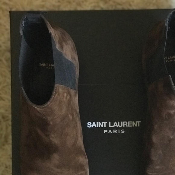 Men’s Saint Laurent “Devon” Chelsea boots SZ 10/44 - Picture 5 of 7