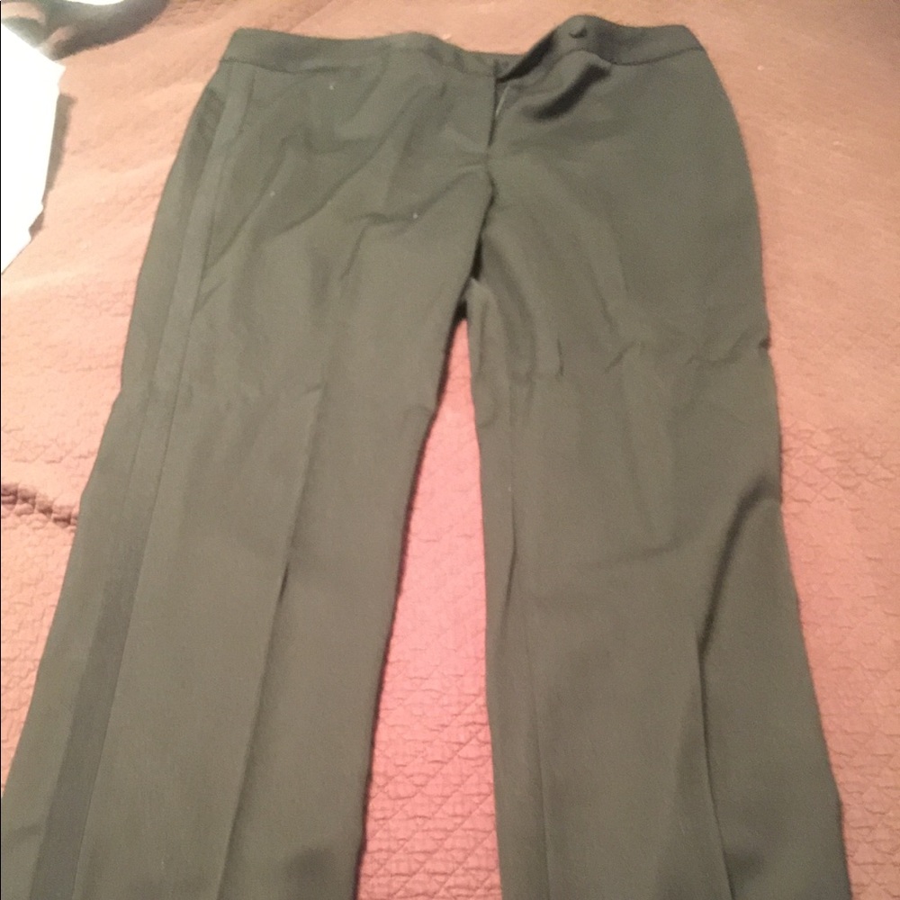 Black tux women pants