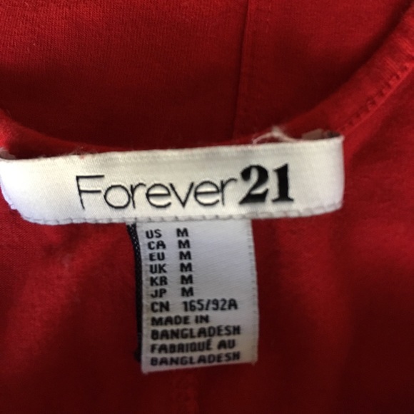 Forever21 Red Dress - Picture 3 of 3