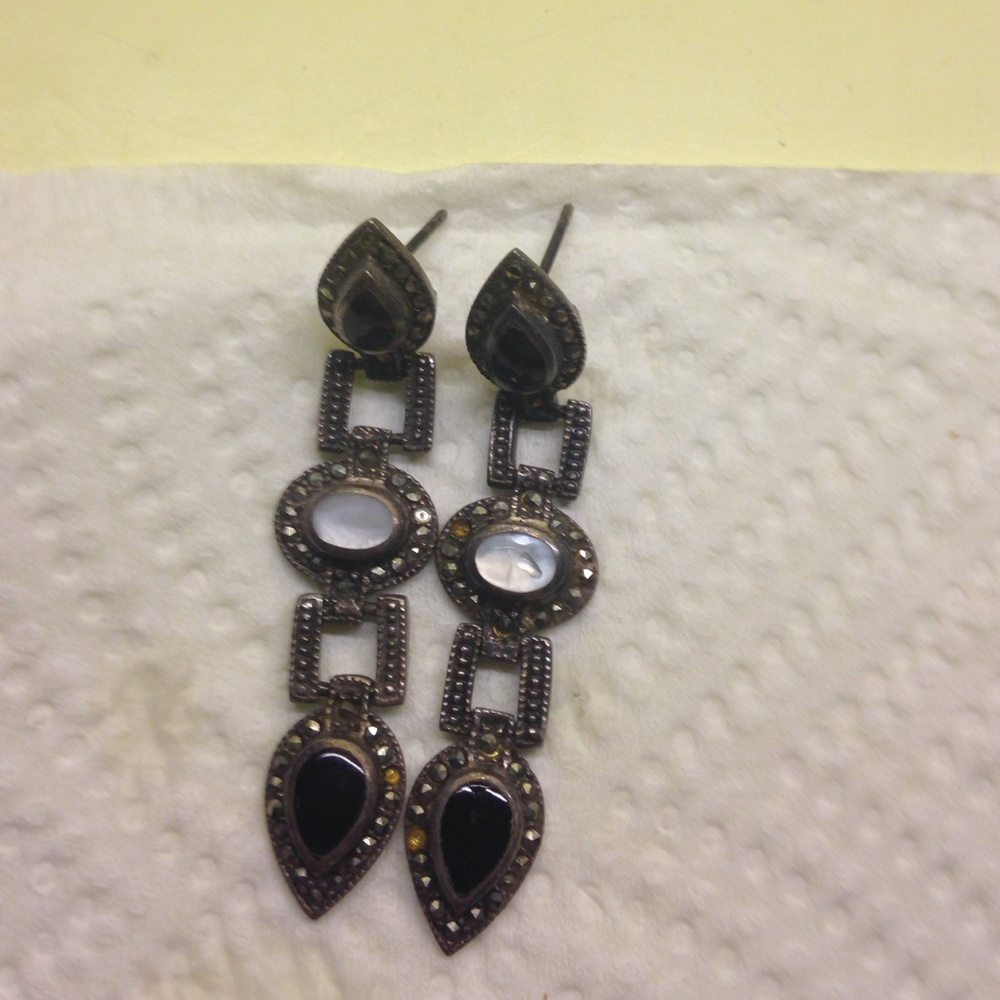 Marcasite earings