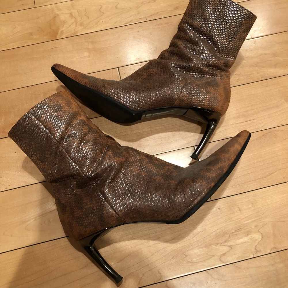 Sergio Rossi Python Boots - image 2