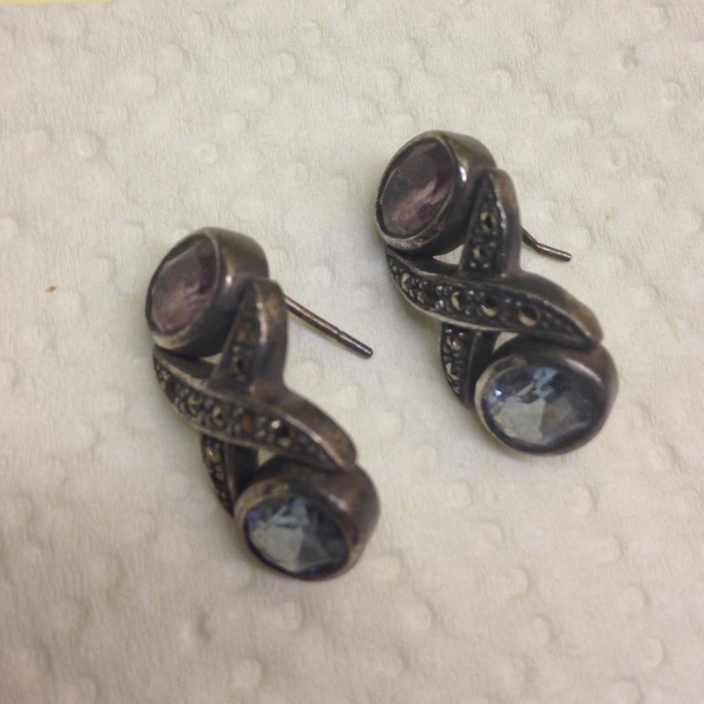 Marcasite earrings