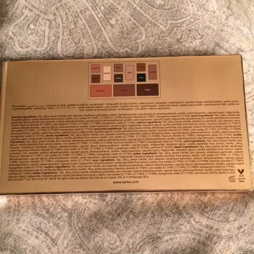 1 LEFT! NIB TARTE AMAZONIAN CLAY CONTOUR PALETTE - Picture 7 of 8