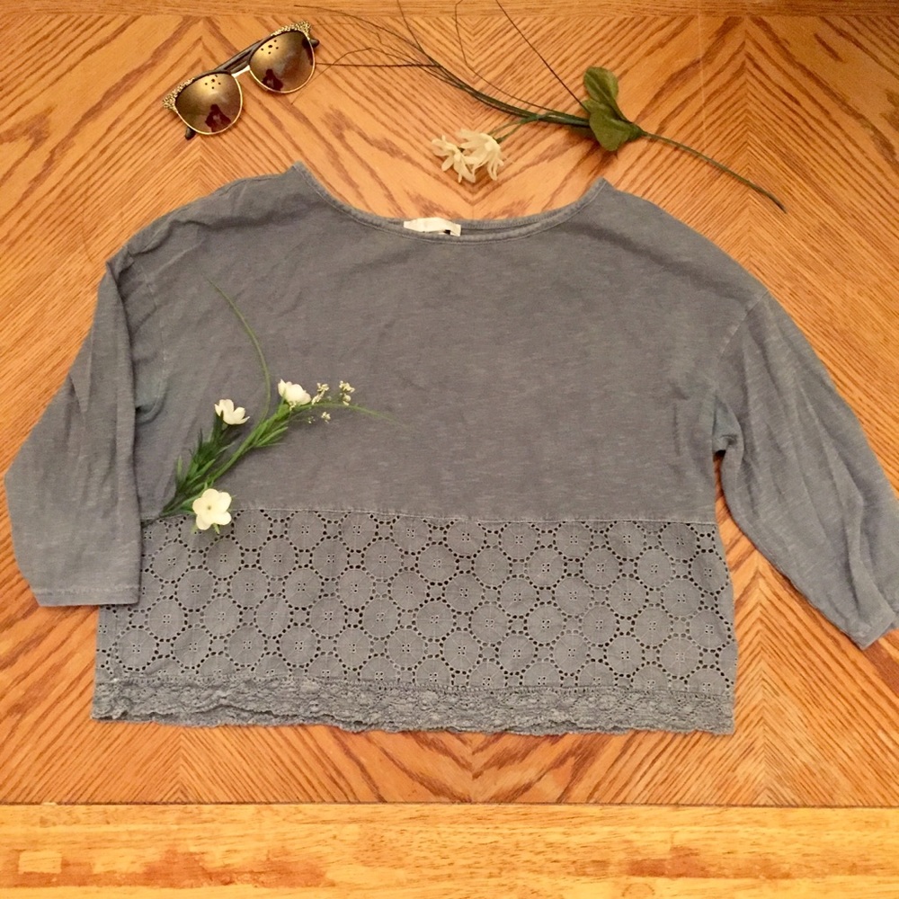 Vintage-style Crop Top