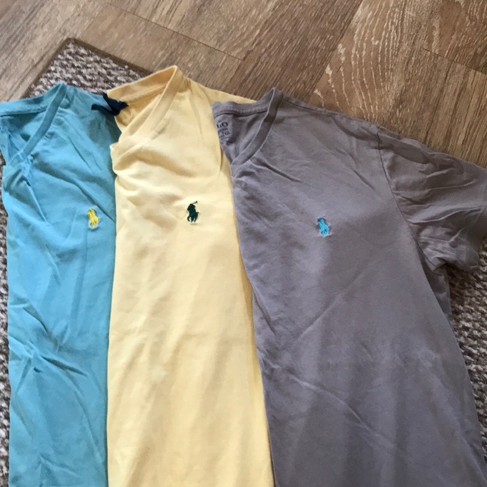 V-Neck Polo T-Shirts
