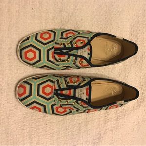 Kate Spade x Keds Geometric Slip-ons