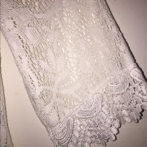 Thin crochet dress (short)