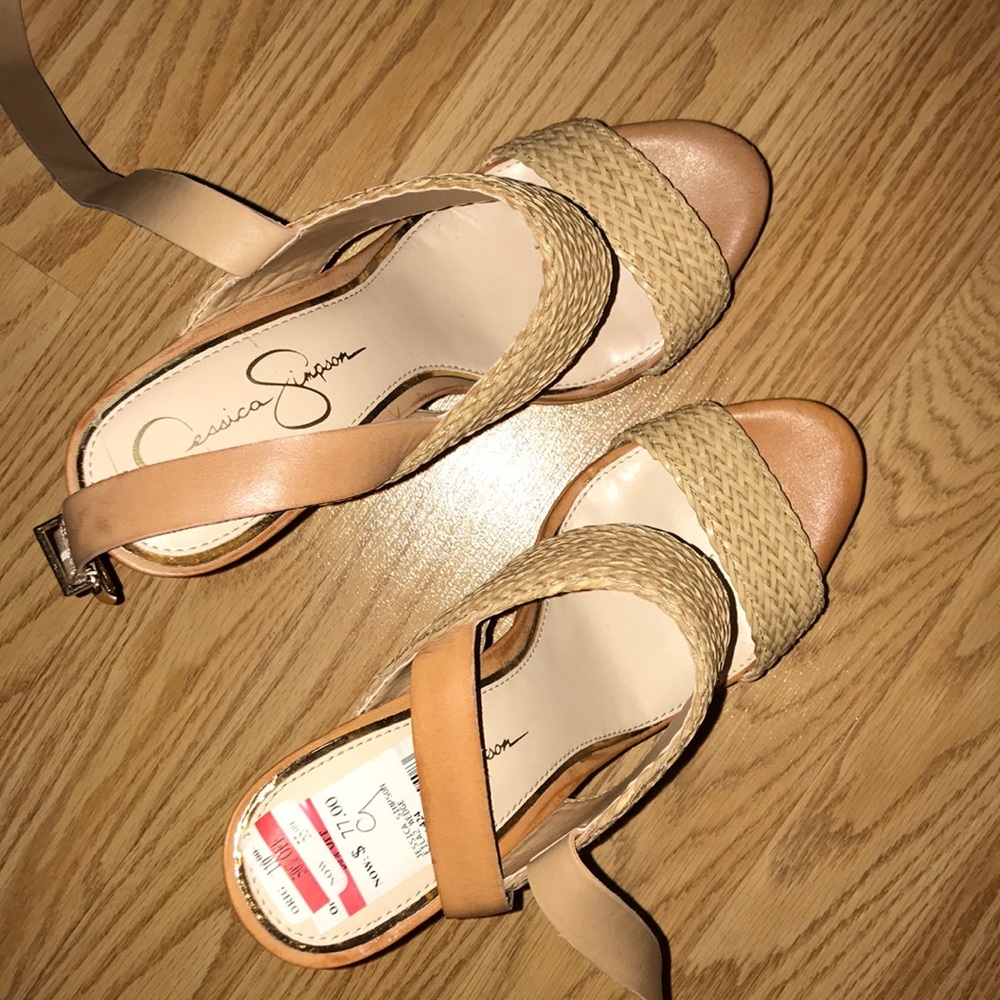 Jessica Simpson wedges