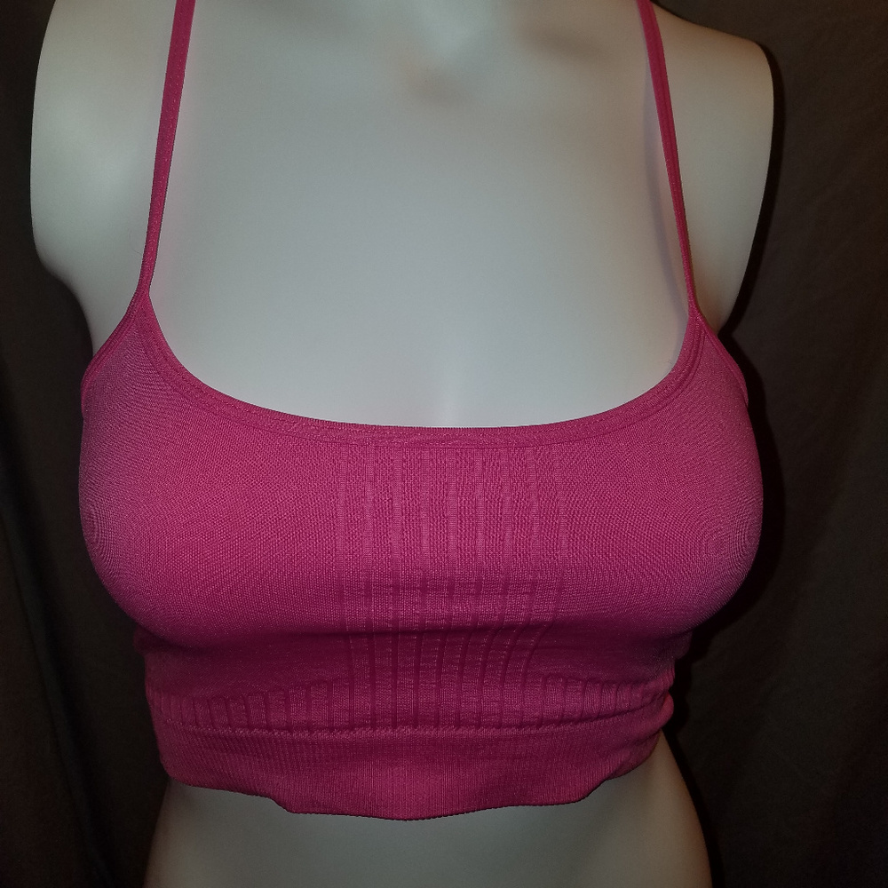 Trendy Trends USA Pink Bralette Top NWOT