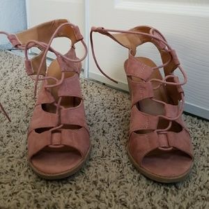 Heeled sandals