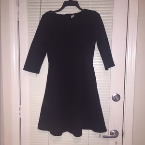 Black Fit and Flare Dress