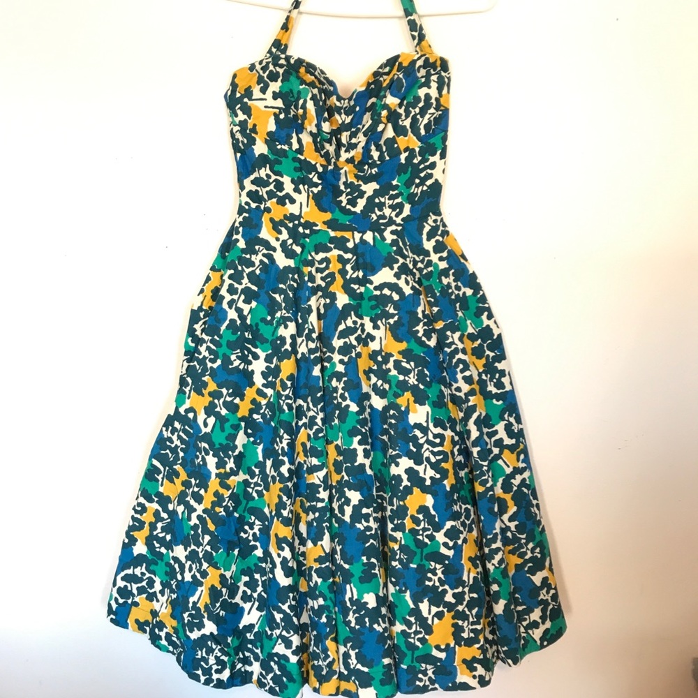 Anthropologie Floral Dress